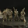 Latón Magia Cuatro Generales Adornos Hogar Oficina Escritorio Adornos Regalo Mágico Mar Latón Artesanías Decoración Venta al por Mayor