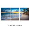 Amazon Paisaje de Playa Dormitorio Pintura Colgante Arte en Lienzo Mural Árbol de Coco Kaixia Sanlian Pintura Decorativa para Sala de Estar