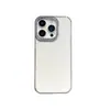 Funda de Teléfono con Ranura para Anillo de Lente de Diamante Adecuada para Apple 17Promax Funda Transparente 15 Anti-Caída 11/7/8 Simple 16