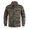Ropa de Trabajo de Algodón Puro Elástico Chaqueta de Protección Laboral de Verano Resistente al Desgaste y a la Suciedad Múltiples Bolsillos Talla Grande Traje Camuflado de Ropa de Trabajo