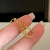 Anel de Dedo Pequeno em Prata Esterlina S925 com Renda Anel de Corrente Ajustável Deslizante Design de Nicho Sensação de Alto Padrão Luxo Leve