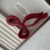 ¡Serie Roja de Año Nuevo! Pinza Grande para Agarrar Carta Etiqueta Dorada Parte Posterior de la Cabeza Pinza Tiburón para el Cabello Accesorios para el Cabello Sombrerería Horquilla Agarre para el Cabello