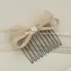 Pente de Cabelo com Laço de Rede e Grampo Estilo Coreano, Nova Ferramenta de Penteado para Controlar Fios Soltos, Pente Invertido da Moda, Presilha de Cabelo Elegante