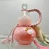 Garrafa de Cabacinha Criativa Garrafa de Vinho Garrafa Vazia para Armazenar Vinho Enchimento Dedicado para Vinho Selada Baijiu Vinho de Fruta Garrafa Dosadora de Vinho