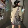 Bolso Transfronterizo de Tela de Nylon Bolso Cruzado 2026 Nuevo Versátil Bolso de Axila Simple Versátil Gran Capacidad Escolar Bolso de un Solo Hombro