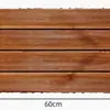 Pisos de Madera Anticorrosión para Jardines y Balcones, Paneles de Madera para Exteriores para Pisos de Patio y Adoquinado Entrelazables