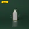 10 20 30 50 60ml Botellas Transparentes de Boca Pequeña Graduadas Botellas Dispensadoras de Líquido y Agua Botellas Dispensadoras Graduadas de PE