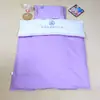 Conjunto de roupa de cama para soneca de bebê de cor sólida para jardim de infância, conjunto de três peças com fronha, protetor de colchão e enchimento de edredom, conjunto de seis peças para soneca de jardim de infância
