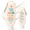 Creme Protetor Solar de Isolamento SPF50+ Transfronteiriço, Anti-Ultravioleta, Clareamento de Longa Duração, Isolamento e Proteção Solar, Creme de Proteção Solar Três em Um para Uso Externo