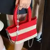 Bolsa de Compras de Mano Hueca de Moda Casual Simple Nueva 2025 Bolso Tote de Hombro Único para Mujer para el Trayecto Diario