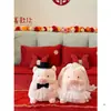Juego de Cuatro Piezas Rojo Estilo Chino de Algodón de Fibra Larga de 160 Hilos con Jacquard de Rosa 100% Algodón para Ropa de Cama de Novia y Novio