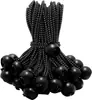 Corda Elástica com Bola de Cabeça de Fio de Látex 3,5 mm, Corda Elástica com Bola de Plástico para Barraca Fixa ao Ar Livre, Bola Elástica para Trampolim