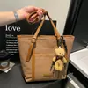 Bolsa de Gran Capacidad Transfronteriza para Mujer Otoño 2026 Nuevo Versátil Moda Hombro Único Bloque de Color Viaje Cotidiano Casual Bolso Tote
