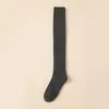 Calcetines por encima de la rodilla para mujer, estilo japonés JK Otoño e Invierno, calcetines altos, calcetines largos de invierno, calcetines largos cálidos de rizo engrosado, calcetines de mujer de moda al por mayor