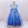 Amazon Frozen vestido de bebê de um ano lantejoulas de floco de neve vestido de princesa Elsa uma geração de cabelo