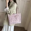 Bolsa Tote de Hombro Único y de Mano de Moda Tendencia Otoño 2026 Estilo Nuevo con Estampado de Estrellas, Casual Simple, Gran Capacidad