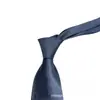 Corbata de Grupo de Satén de 8 cm Corbata para Hombre de Color Sólido Azul Corbata para Boda Negocios Padrino de Boda Monocromática Corbata Negra