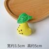 Tela caricatura mini accesorios de fruta sombrero para niños zapatos calcetines accesorios de fresa horquilla DIY accesorios de tamaño pequeño