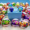 50mm Gashapon Sino Bola Gashapon Céu Colorido Jogo de Presente Máquina de Jogo Gashapon Brinquedo Bola Totalmente Transparente Colorida