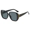Nuevas Gafas de Sol Clásicas de Moda para Mujer Tendencia Celebridad de Internet Cara Grande Adelgazantes Estilo Callejero Protección UV Sombrilla Gafas de Sol para Hombre