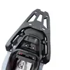 Adecuado para Portaequipajes Trasero de Baúl Qianjiang Hong 150, Portaequipajes de Motocicleta Estable y Ensanchado, Portaequipajes de Fijación Multipunto