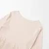 Ropa Femenina Transfronteriza 2026 Moda Callejera Europea y Americana Elegante Sencillo Cuello Redondo Manga Larga Suéter de Punto para Mujer G82898