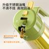 Botella Pulverizadora de Vidrio para Aceite, Doble Uso Freidora de Aire Hogar Cocina Botella Pulverizadora de Aceite, Aceitera para Sazonar y Servir Aceite