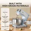 Máquina de Cocina Multifuncional Auxiliar para el Hogar, Espumador de Leche Pequeño Totalmente Automático, Batidora de Masa de Escritorio, Estándar de EE. UU.