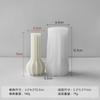 Molde de Yeso para Candelabro DIY Molde Decorativo de Colgante de Péndulo Molde para Vela de Aromaterapia Adorno de Yeso Molde de Silicona