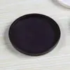 Jabonera de hotel jabonera de vidrio esmerilado accesorios colgantes para baño de hotel plato estilo europeo plato de mesa de gota