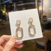 Pendientes Coreanos Simples y Compactos para Mujer, Pendientes de Lazo de Moda y Elegantes, Nuevo Estilo 2022