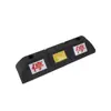 Localizador Anti-Colisión de Reversa para Coche Grande Limitador de Posición Sólida Barrera de Suelo para Estacionamiento Tope de Coche de Goma Bloqueador de Coche de Plástico de Goma