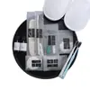 Set de suministros desechables para hotel cepillo de dientes de cerdas suaves peine bolsa de película suave artículos de tocador juego completo venta al por mayor directa de fábrica