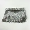 Nueva Fila de Lentejuelas Bigote Bordado Flecos Encaje Ropa de Escenario Accesorios de Cadena para Cintura 15.5CM de Ancho