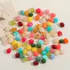 Contas Asimétricas Ovais de Acrílico Maillard Retrô Contas Soltas Para DIY Colar Pulseira Acessórios de Joia Venda por Atacado