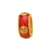 Oro de Arena Vietnamita Antiguo Accesorios DIY Cuentas Espaciadoras Pequeñas Agujero Grande Personaje Cinco Bendiciones Monedas de Cobre Pulsera Collar Nube Auspiciosa