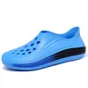 Nuevos Zuecos de Verano para Hombre, de Suela Gruesa, Antideslizantes, Transpirables, Sandalias Totalmente Cubiertas para Uso en Exteriores, Zapatos de Playa, Talla Grande