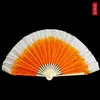 Abanico de Baile Infantil de 8 pulgadas Qiao Lanhua para Examen de Grado Performance Abanico de Tambor de Flores Xi de Xiaohua Shanxi Pañuelo