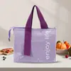 Bolsa Térmica Dopamina para Trabalhadores de Escritório, Bolsa de Almoço de Grande Capacidade, Bolsa Térmica, Folha de Alumínio Espessada, Bolsa para Camping ao Ar Livre e Piquenique