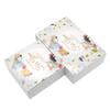 Caja de regalo personalizada para té y pasteles de flores frescas, galletas y tartas, Snow Mei Niang, 50/63-75 g, caja de embalaje para pastel de luna, 4/6 piezas