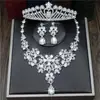 Nueva Corona de Novia Coreana Tocado Accesorios para el Cabello Traje Accesorios de Boda Accesorios de Boda Cadena de Pedrería Collar Corona para el Cabello