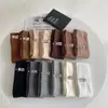 Medias Lisas de Color Sólido Simples para Otoño e Invierno, Serie de Colores Melange, Medias Versátiles Simples para Mujer sin Felpa para Primavera y Otoño