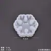 Molde de Silicona para Colgante de Resina de Cristal DIY Adornos de Animales Hechos a Mano Gatito Nota Musical Copo de Nieve Delfín Hipopótamo Colgantes
