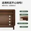 Mesa de Mahjong Artesanal de Madera Maciza, Mesa de Comedor Plegable para Uso Doméstico, Mesa de Comedor Sencilla para Apartamentos Pequeños, Mesa Cuadrada