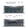 Computadora industrial fanless de 7ª-8ª generación Core con 6 puertos seriales, GPIO, puertos de red duales y sistema industrial embebido