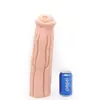 Dispositivo de masturbação feminina grande com formato especial de pênis, pênis de simulação, manual, raiz masculina, molde reverso, produtos sexuais para adultos, atacado