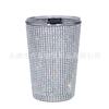 Fornecimento Amazon Diamond 304 Copo de boca de aço inoxidável Bebida fria conveniente Copo de cerveja enrolado de camada única Copo simples e conveniente