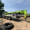 Guindaste Zoomlion Usado de 80 Toneladas Caminhão Guindaste de 80 Toneladas Lança de Cinco Seções Guindaste de Obra Guindaste Grande Guindaste para Venda