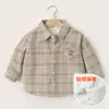 Coleção de Liquidação de InvernoJaqueta de Fleece Estilo Europeu para Meninos, Camisa Infantil, Roupa Infantil, Colete para Bebê, Roupa de Inverno para Crianças Pequenas