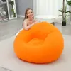 Fabricante Vende Sofá Cadeira Inflável Preguiçosa Revestido de Floco Portátil Lazer Cama Inflável Saco de Dormir para Exterior Dobrável Estoque Pronto